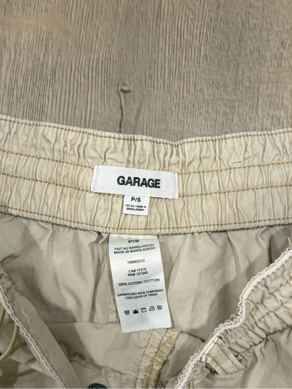 Garage Beige Cargo Maxi Skirt with Utility Pockets - Picture 3 of 4